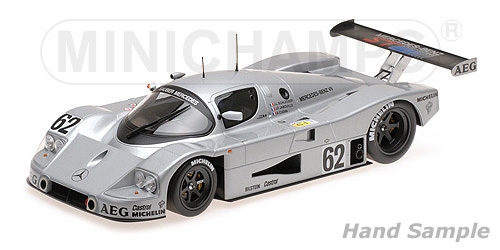 Sauber C9 Mercedes 1989 Le Mans SCHLESSER / JABOUILLE / CUDINI 1:18 Sauber C9 Mercedes 1989 Le Mans SCHLESSER / JABOUILLE / CUDINI 1:18